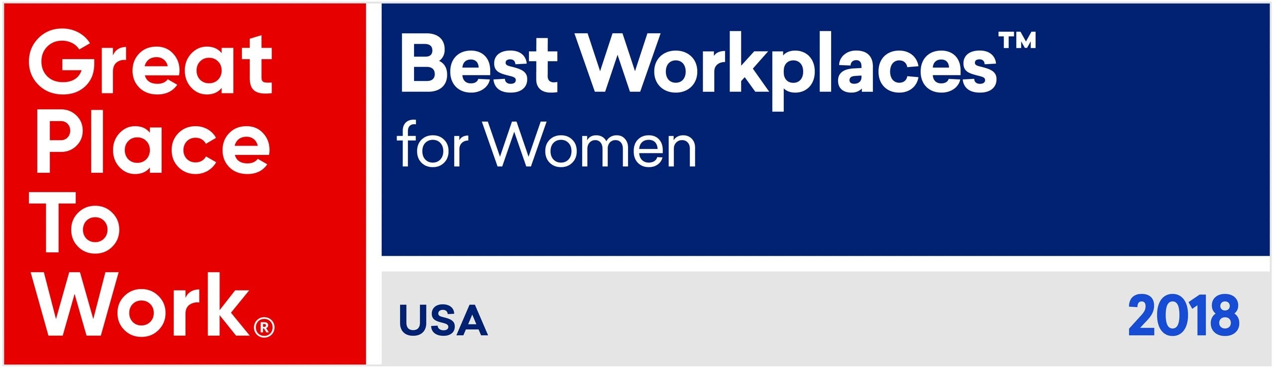 Great Place To Work – Best Workplaces for Women USA 2018